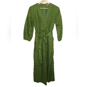 Point Sur Linen Wide Leg Jumpsuit